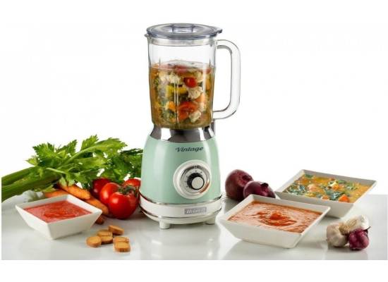 __WYSYŁKA 24H*__ | Blender kielichowy ARIETE 583/04 Vintage blender glass (kolor ZIELONY)