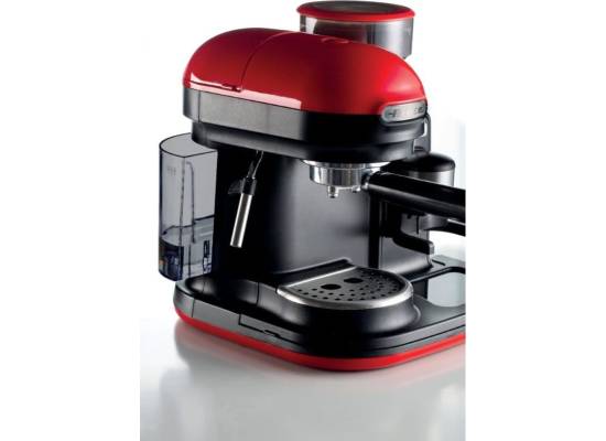 __WYSYŁKA 24H*__ | Ekspres kolbowy ARIETE 1318/00 Moderna espresso (kolor CZERWONY)