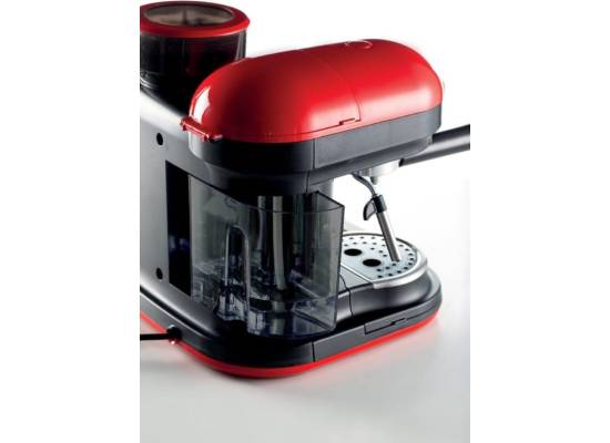 __WYSYŁKA 24H*__ | Ekspres kolbowy ARIETE 1318/00 Moderna espresso (kolor CZERWONY)