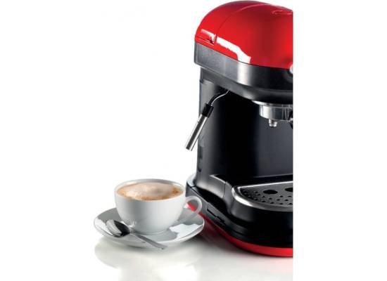 __WYSYŁKA 24H*__ | Ekspres kolbowy ARIETE 1318/00 Moderna espresso (kolor CZERWONY)