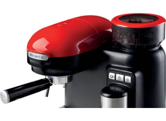 __WYSYŁKA 24H*__ | Ekspres kolbowy ARIETE 1318/00 Moderna espresso (kolor CZERWONY)