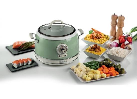 __WYSYŁKA 24H*__ | Wolnowar ARIETE 2904/04 Vintage rice cooker (kolor ZIELONY)