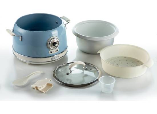 __WYSYŁKA 24H*__ | Wolnowar ARIETE 2904/05 Vintage rice cooker (kolor NIEBIESKI)
