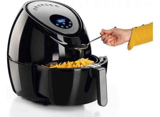 **__WYSYŁKA 24H__** Frytkownica beztłuszczowa ARIETE 4618/00 air fryer XXL (kolor CZARNY)