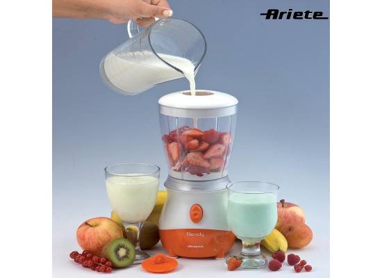 **__WYSYŁKA 24H__** Blender z młynkiem do kawy ARIETE 570 ORANGE blendy
