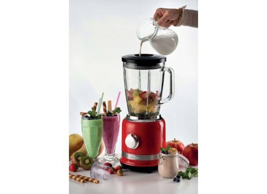 Blender kielichowy ARIETE 585/00 czerwony z linii Moderna