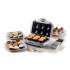 __WYSYŁKA 24H*__ | Opiekacz 3w1 ARIETE 1972/00 sandwich & cookies maker (kolor CZERWONY)