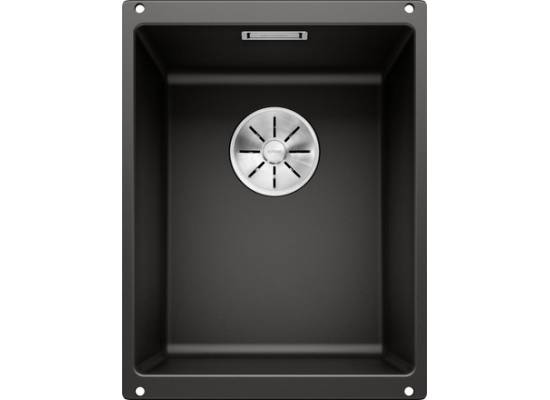 Zlew BLANCO SUBLINE 320-U czarny (korek manual InFino) (525983)