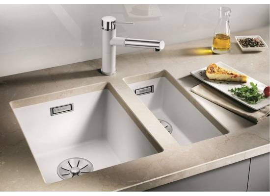 Zlew BLANCO SUBLINE 320-U tartufo (korek manual InFino) (523414)