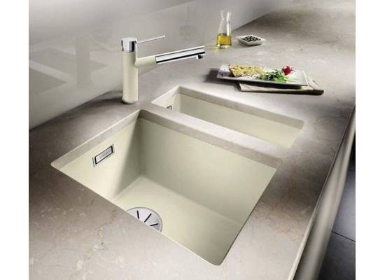 Zlew BLANCO SUBLINE 320-U tartufo (korek manual InFino) (523414)