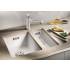 Zlew BLANCO SUBLINE 320-U tartufo (korek manual InFino) (523414)