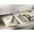 Zlew BLANCO SUBLINE 320-U tartufo (korek manual InFino) (523414)