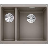 Zlew BLANCO SUBLINE 340/160-U tartufo prawa (korek manual InFino) (523565)