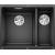Zlew BLANCO SUBLINE 340/160-U antracyt lewa (korek manual InFino) (523548)