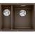 Zlew BLANCO SUBLINE 340/160-U kawowy prawa (korek manual InFino) (523567)