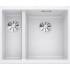 Zlew BLANCO SUBLINE 340/160-U biały prawa (korek manual InFino) (523562)