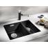 Zlew BLANCO SUBLINE 340/160-U kawowy prawa (korek manual InFino) (523567)