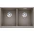 Zlew BLANCO SUBLINE 350/350-U tartufo (korek manual InFino) (523581)