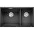 Zlew BLANCO SUBLINE 430/270-U antacyt (korek manual InFino) (523151)