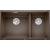 Zlew BLANCO SUBLINE 430/270-U kawowy (korek manual InFino) (523160)