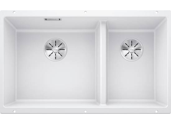 Zlew BLANCO SUBLINE 430/270-U biały (korek manual InFino) (523155)