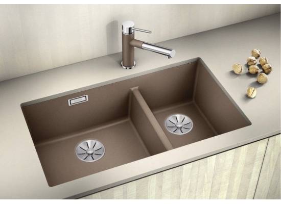 Zlew BLANCO SUBLINE 430/270-U tartufo (korek manual InFino) (523158)