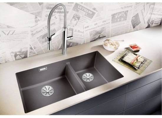 Zlew BLANCO SUBLINE 430/270-U tartufo (korek manual InFino) (523158)