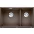 Zlew BLANCO SUBLINE 430/270-U kawowy (korek manual InFino) (523160)