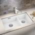 Zlew BLANCO SUBLINE 430/270-U tartufo (korek manual InFino) (523158)