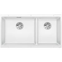 Zlew BLANCO SUBLINE 480/320-U biały (korek manual InFino) (523588)