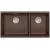 Zlew BLANCO SUBLINE 480/320-U kawowy (korek manual InFino) (523593)