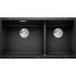 Zlew BLANCO SUBLINE 480/320-U czarny lewa (korek manual InFino) (525993)