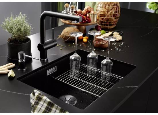 Zlew BLANCO SUBLINE 500-U antracyt (korek manual InFino) (523432)