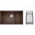 Zlew BLANCO SUBLINE 700-U LEVEL kawowy z koszykiem stalowym (korek manual InFino) (523461) Zlew BLANCO SUBLINE 700-U LEVEL kawowy z koszykiem stalowym (korek manual InFino) (523461)
