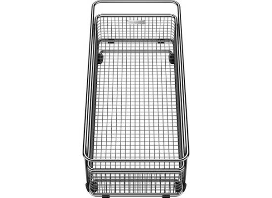 Zlew BLANCO SUBLINE 700-U LEVEL Czarny, InFino, koszyk stalowy (526003)