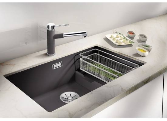 Zlew BLANCO SUBLINE 700-U LEVEL kawowy (korek manual InFino) (523547)