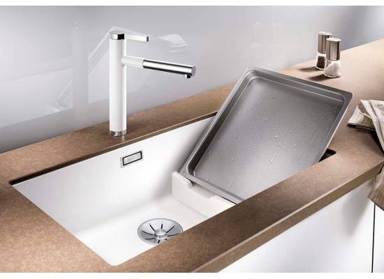 Zlew BLANCO SUBLINE 700-U LEVEL kawowy (korek manual InFino) (523547)