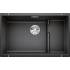 Zlew BLANCO SUBLINE 700-U LEVEL antracyt z koszykiem stalowym (korek manual InFino) (523452)