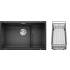 Zlew BLANCO SUBLINE 700-U LEVEL antracyt z koszykiem stalowym (korek manual InFino) (523452)