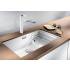 Zlew BLANCO SUBLINE 700-U LEVEL kawowy (korek manual InFino) (523547)