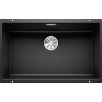 Zlew BLANCO SUBLINE 700-U czarny (korek manual InFino) (526001)