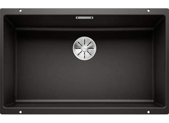 Zlew BLANCO SUBLINE 700-U czarny (korek manual InFino) (526001)