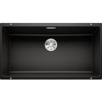 Zlew BLANCO SUBLINE 800-U czarny (korek manual InFino) (526005)