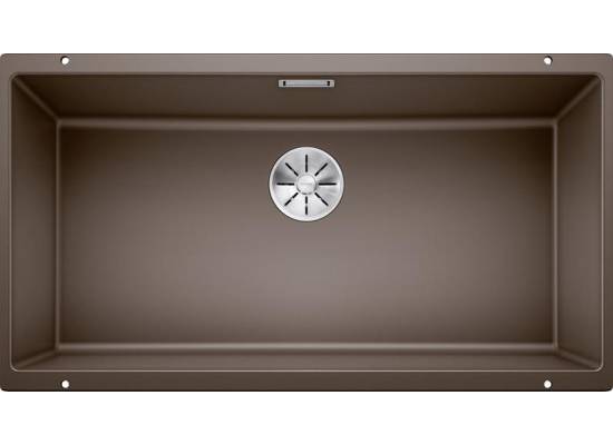 Zlew BLANCO SUBLINE 800-U kawowy (korek manual InFino) (523150)