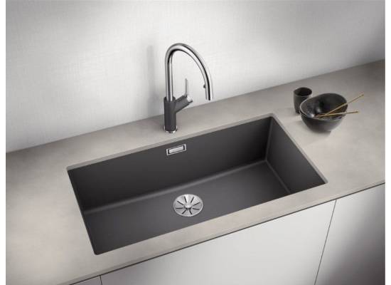 Zlew BLANCO SUBLINE 800-U biały (korek manual InFino) (523145)