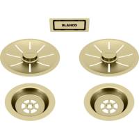 Zestaw elementów BLANCO InFino SATIN GOLD do syfonu 1,5 i 2 komorowego (203477) Zestaw elementów BLANCO InFino SATIN GOLD do syfonu 1,5 i 2 komorowego (203477)