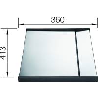 Ociekacz stalowy BLANCO do ZEROX, CLARON - 413x360mm (223067)