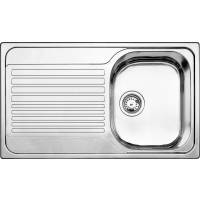 Zlew BLANCO TIPO 45S stal matowa (korek manual) (511942) *** zamów wycięcie otworów GRATIS ***