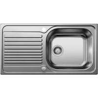 Zlew BLANCO TIPO XL 6S stal matowa (korek auto) (514243) *** zamów wycięcie otworów GRATIS ***
