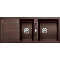 Zlew BLANCO METRA 8S KAWOWY (korek manual) (515048) *** zamów wycięcie otworów GRATIS ***